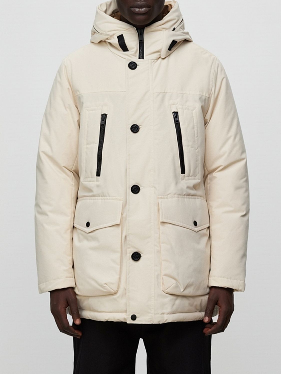 Woolrich Jacket  Men Color White In Neutral