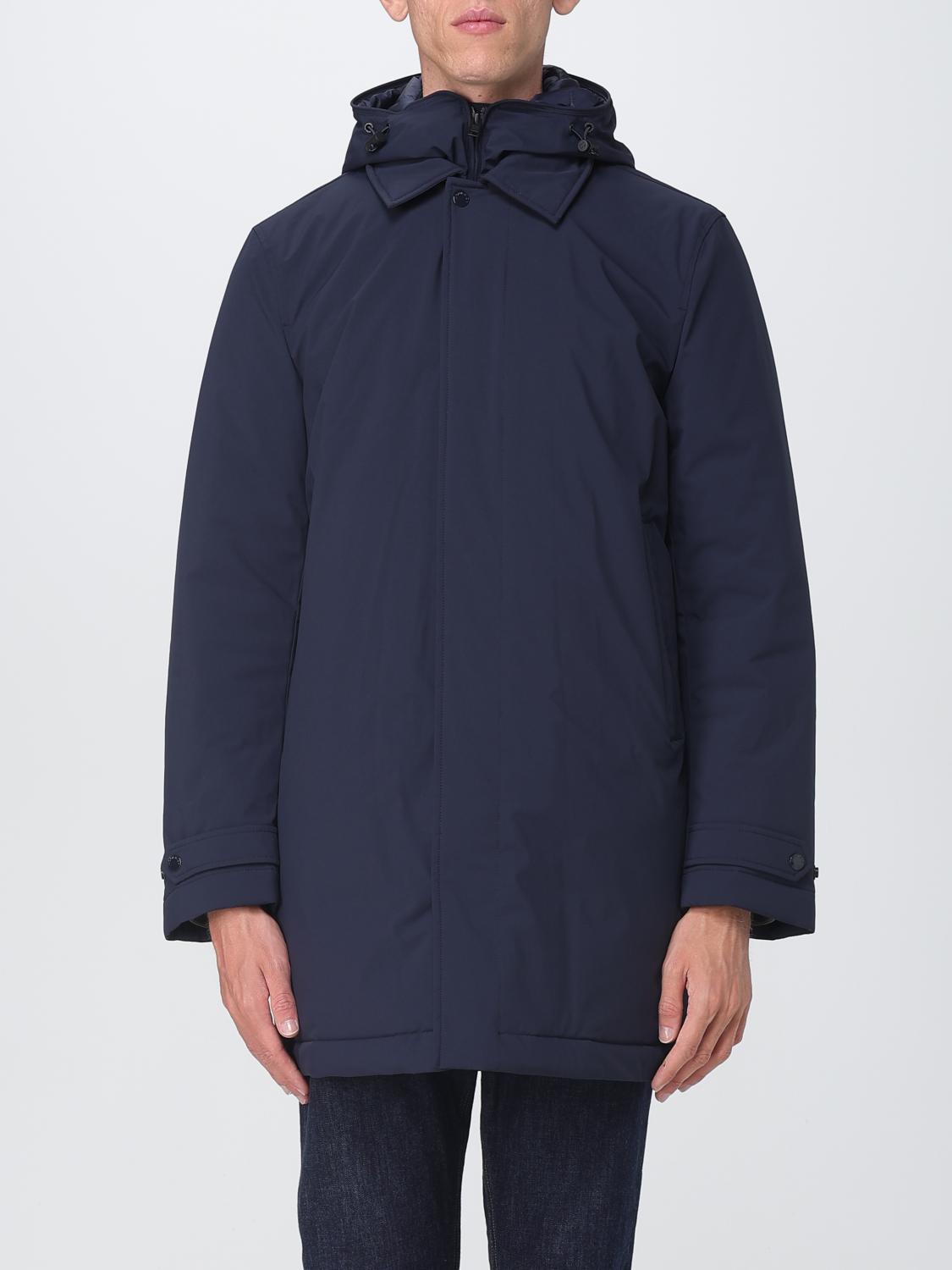 Woolrich Jacket  Men Color Blue In Blue