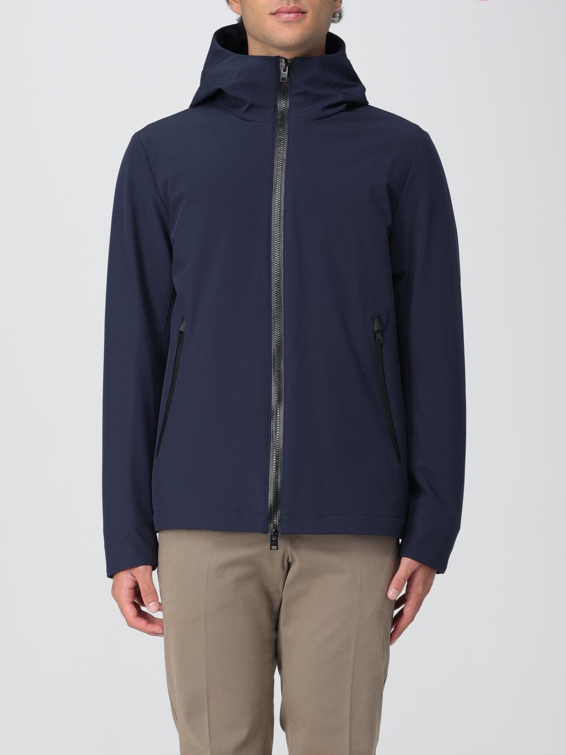 Woolrich Jacket  Men Color Blue In Blue