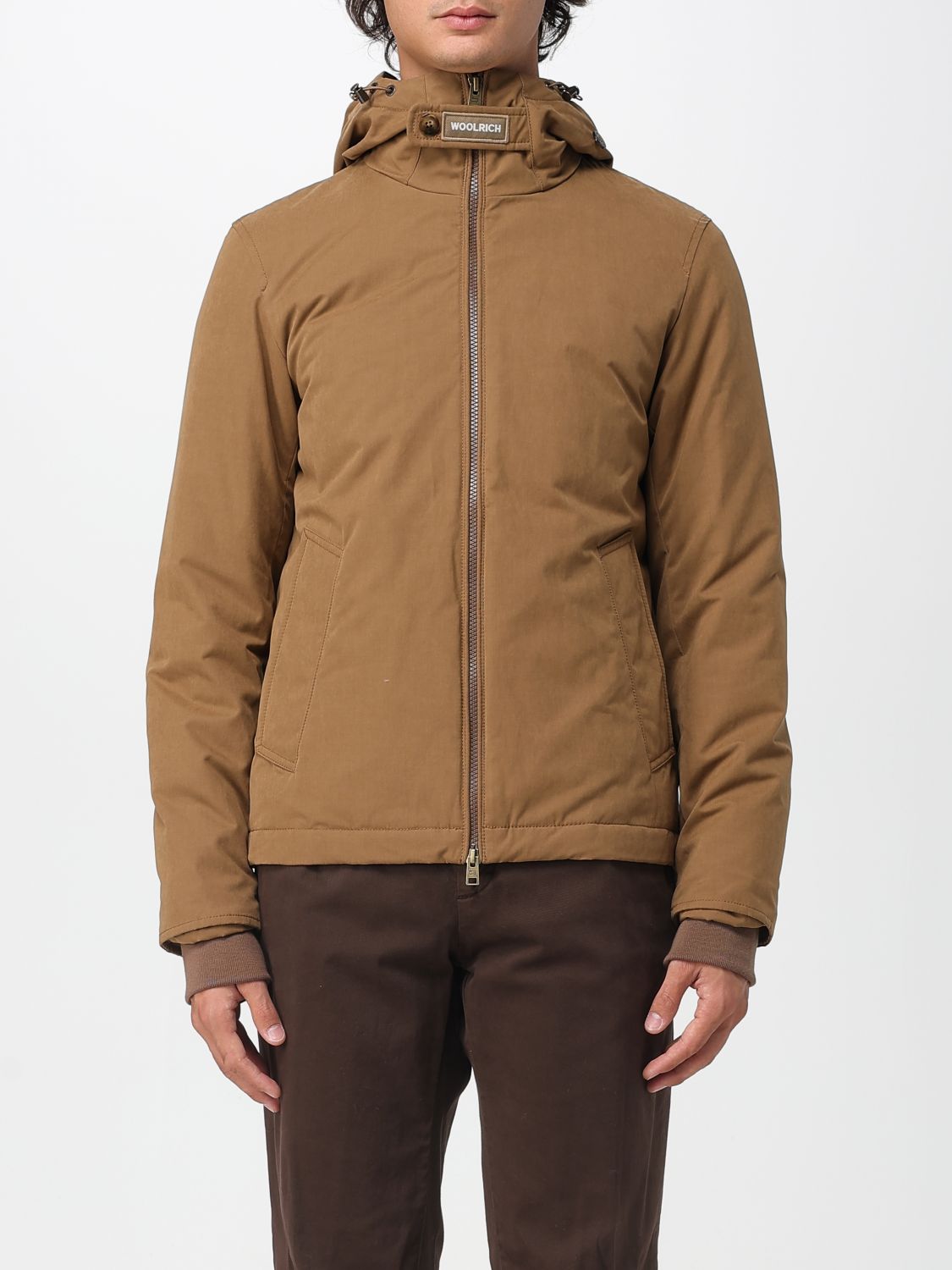 Woolrich Jacket  Men Color Brown In Brown