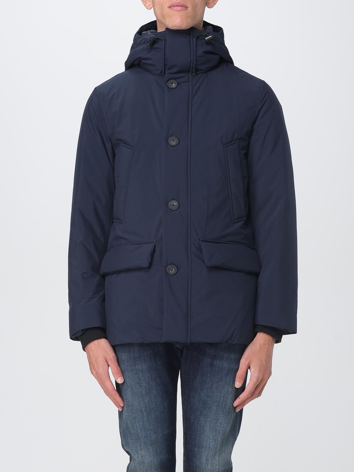 Woolrich Jacket Men Color Blue In Blue