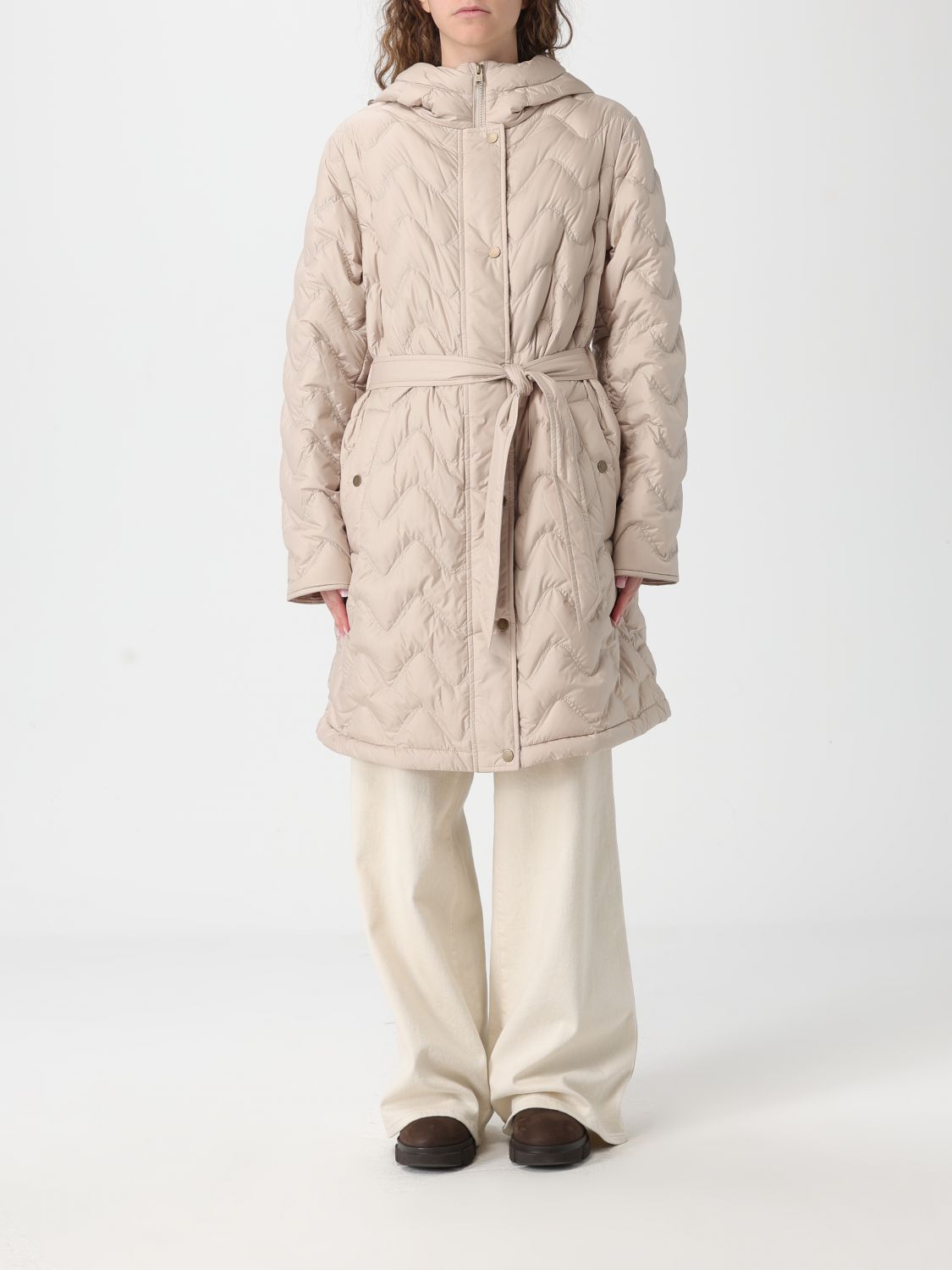 Woolrich Jacket  Woman Color Beige In Neutral