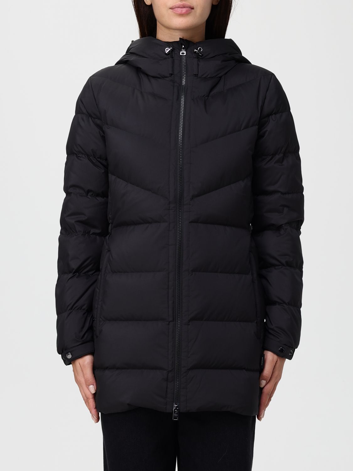 Woolrich Jacket  Woman Color Black In Blue