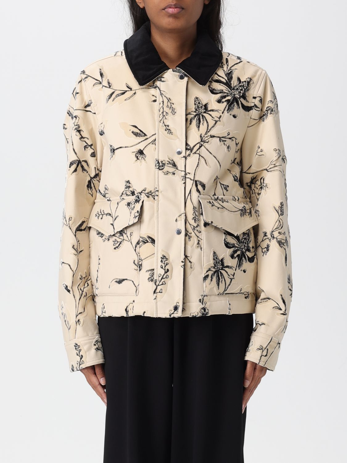 Woolrich Jacket Woman Color Yellow Cream In Neutral