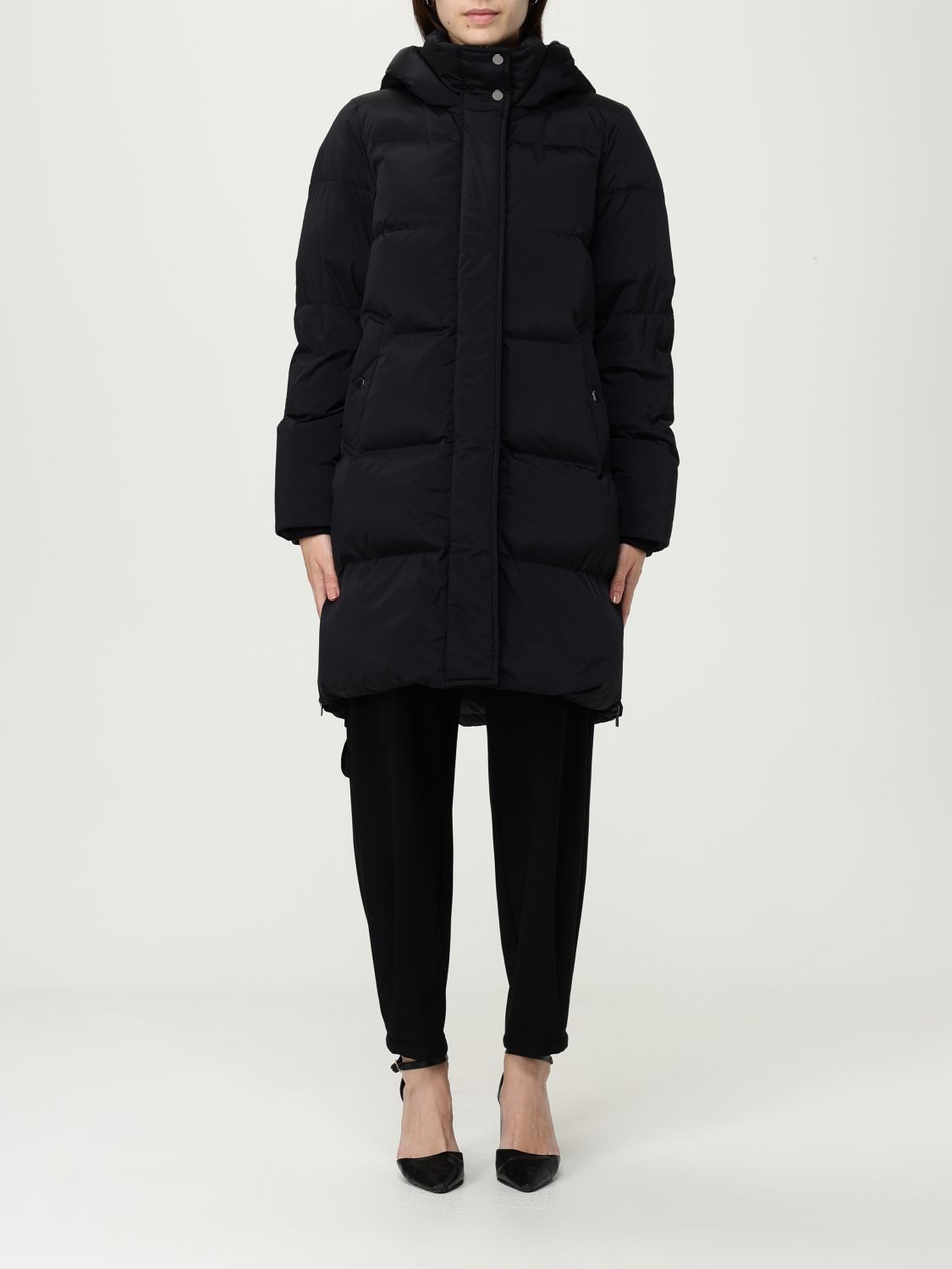 Woolrich Jacket Woman Color Black In Black