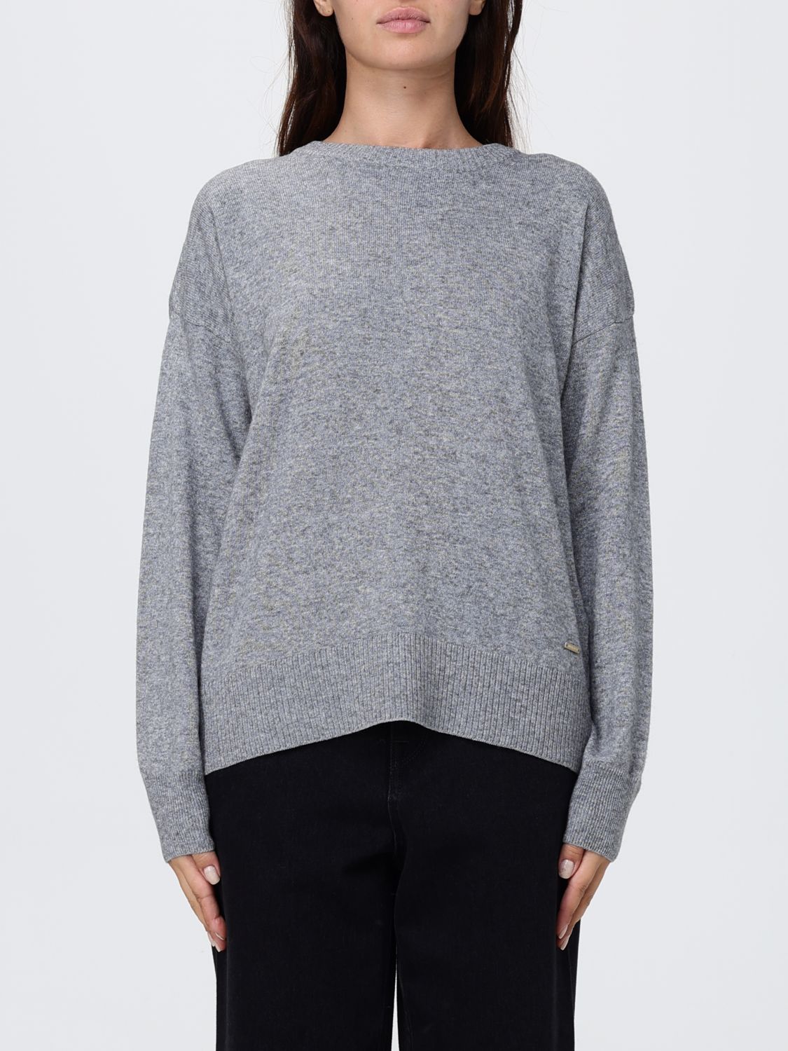 Woolrich Sweater  Woman Color Grey In Gray