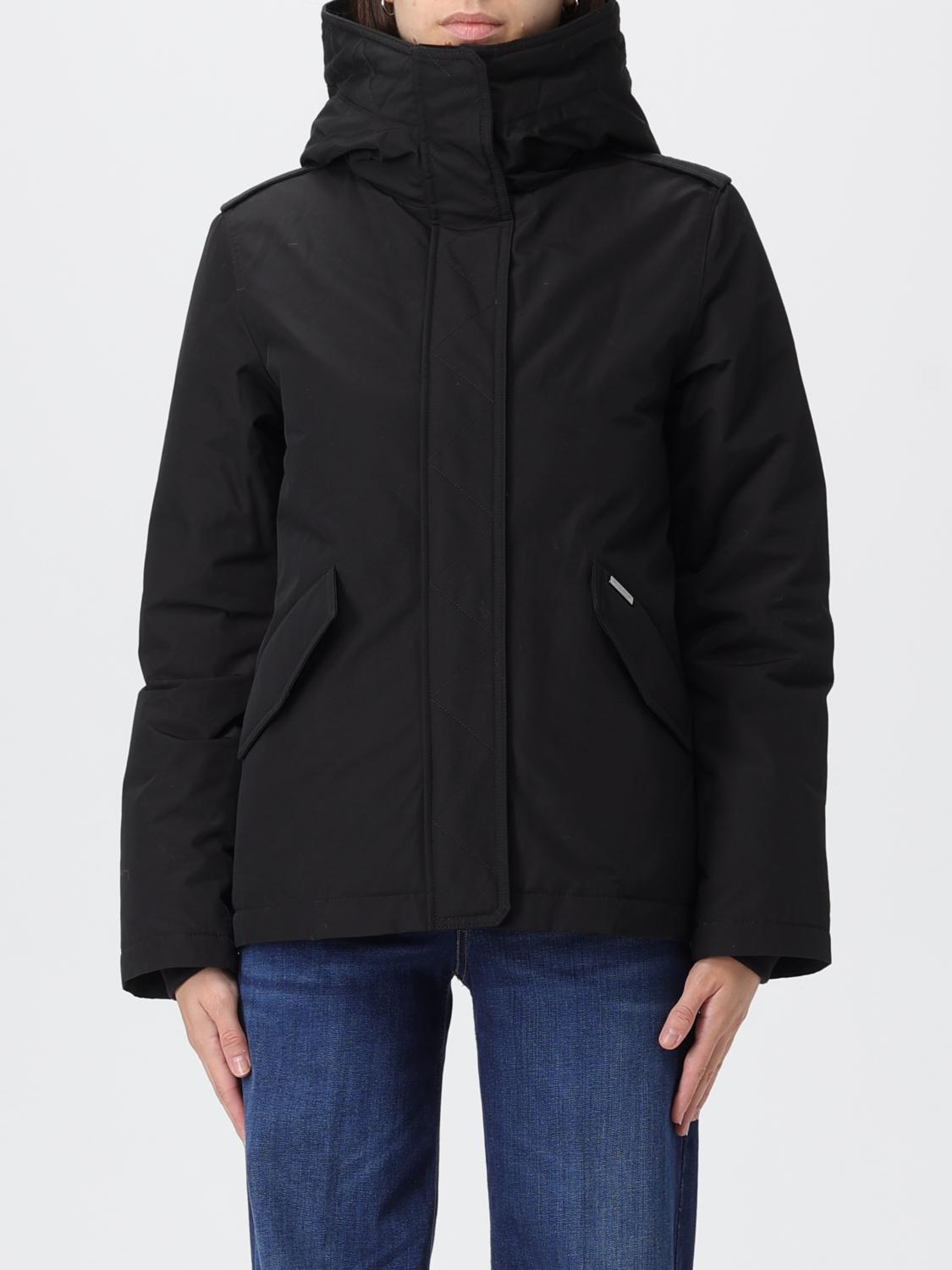 Woolrich Jacket  Woman Color Black In Black