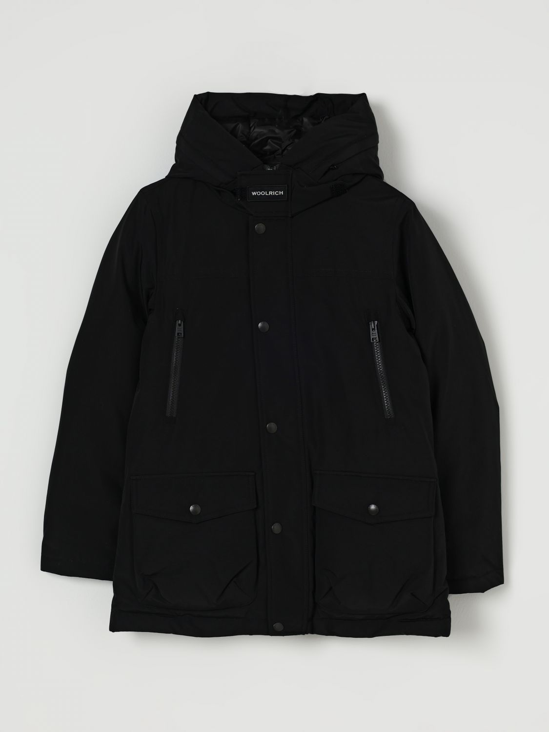 Woolrich Jacket Kids Color Black In Black