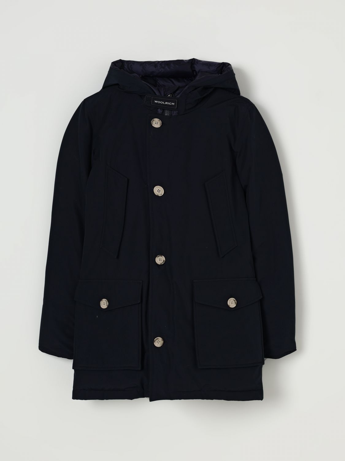 Woolrich Jacket Kids Color Blue In Blue