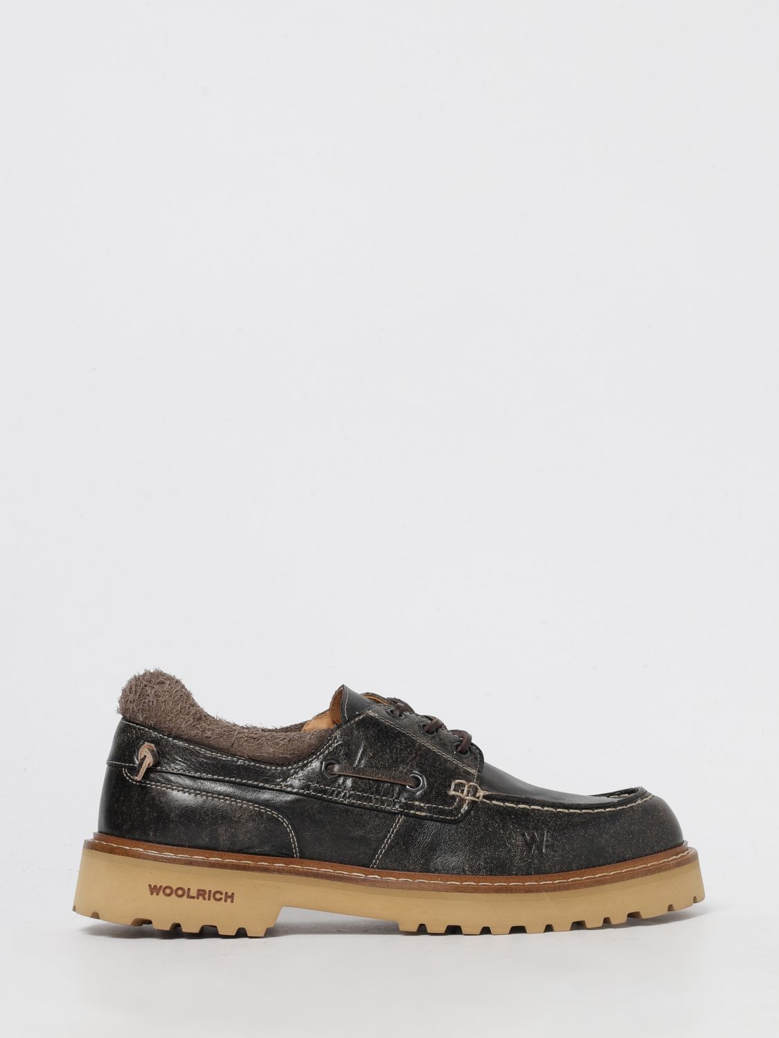 Woolrich Shoes Men Color Brown In Brown