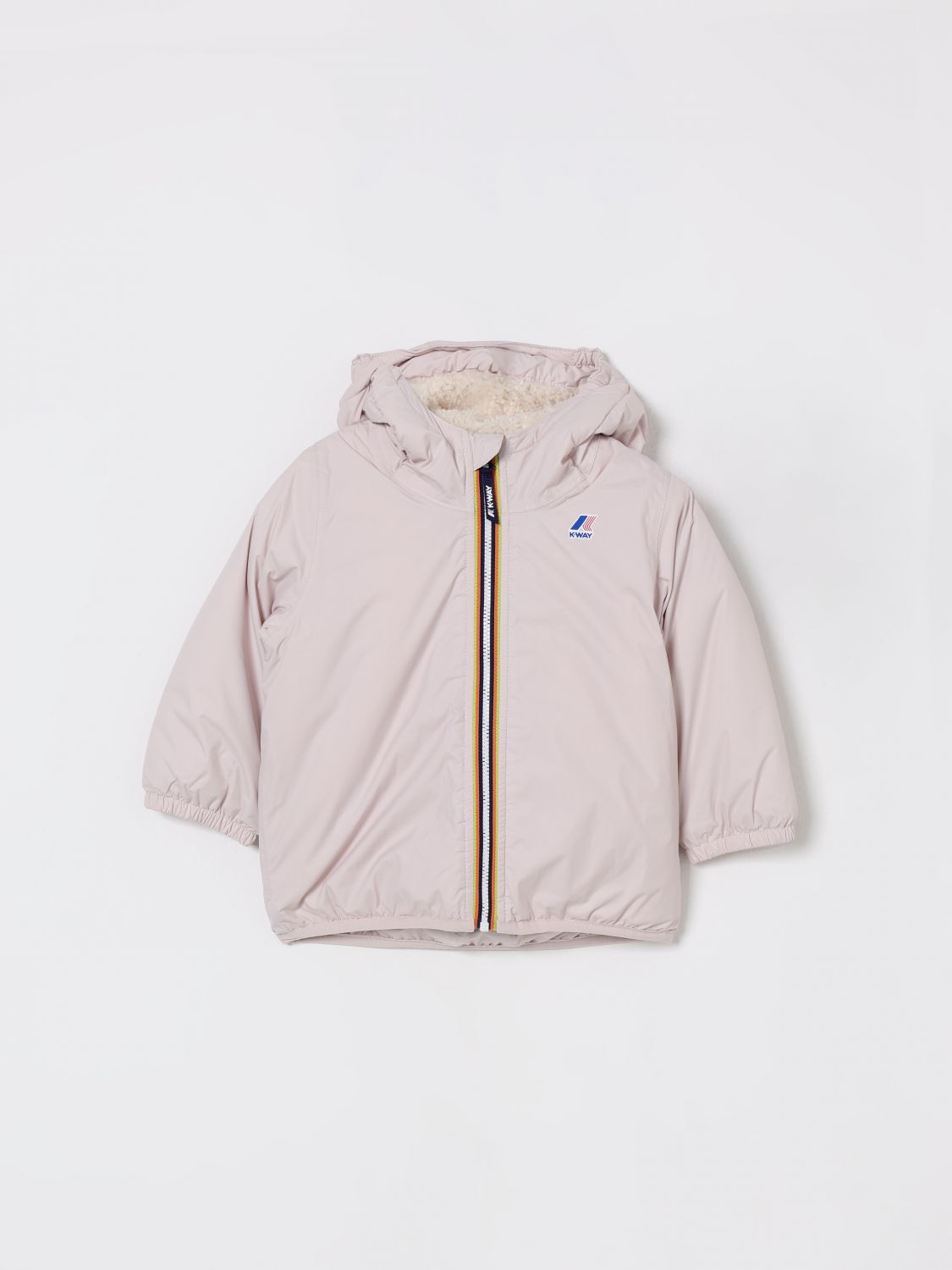 K-way Jacket Kids Color Pink In Pink