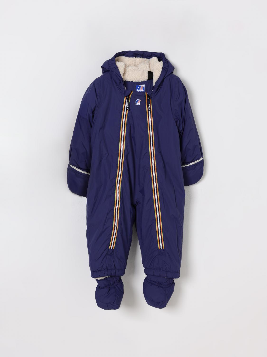 K-way Romper Kids Color Blue 1 In Blue