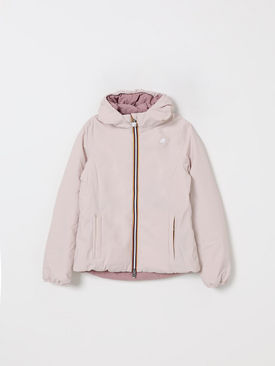 K-Way Mädchen Rosa Jacket Kids Color