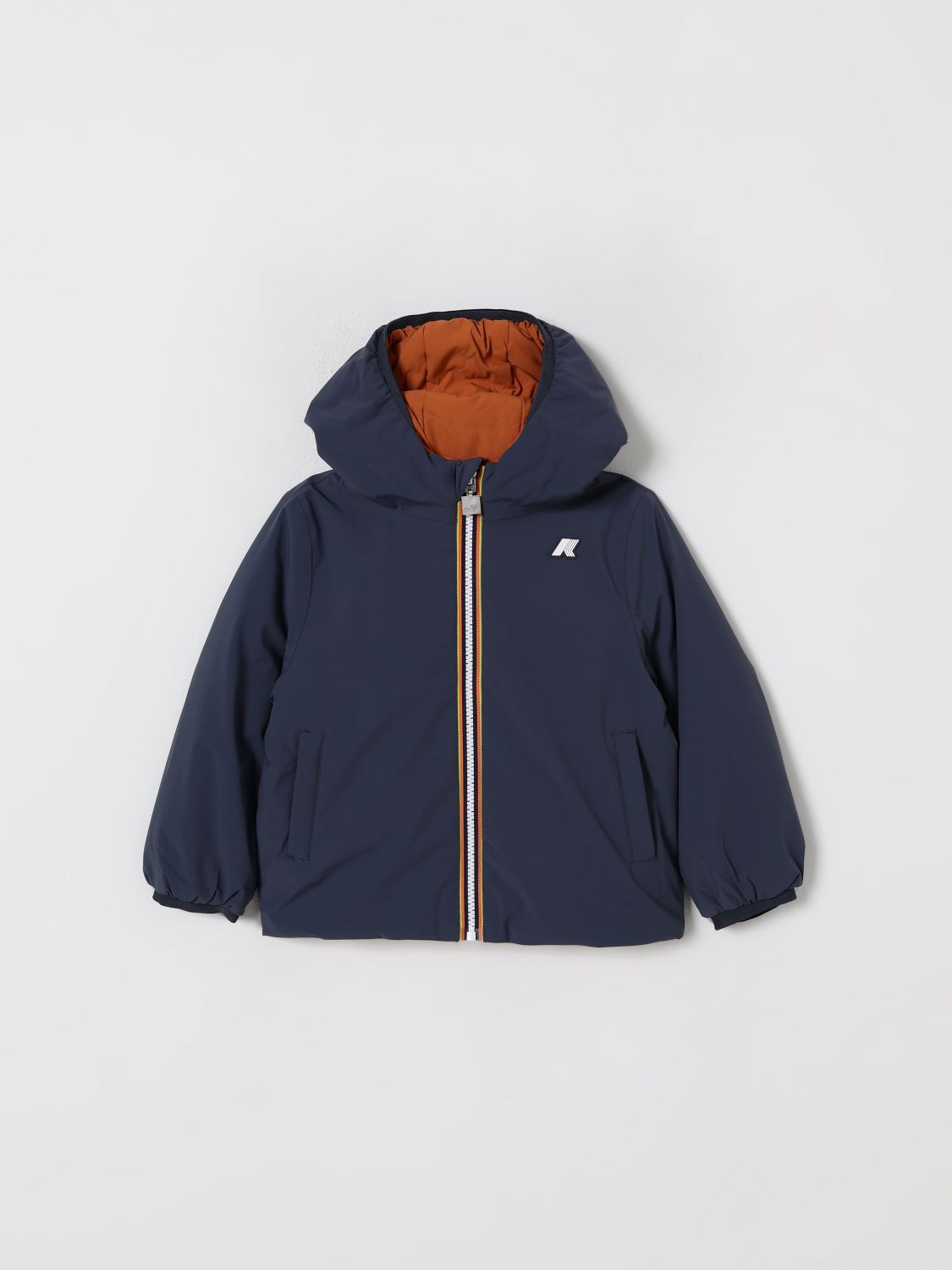 K-way Jacket  Kids Color Blue 1 In Blue