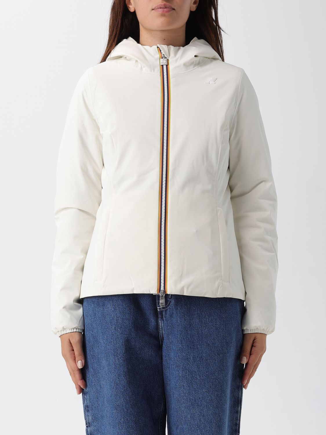 K-way Jacket  Woman Color White