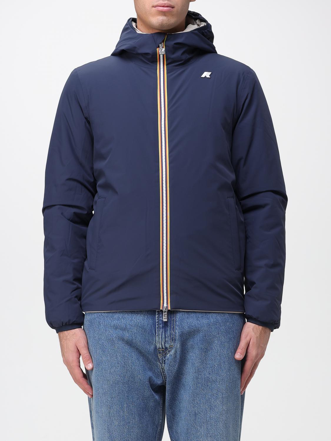 K-WAY Jacke Herren Farbe Blau