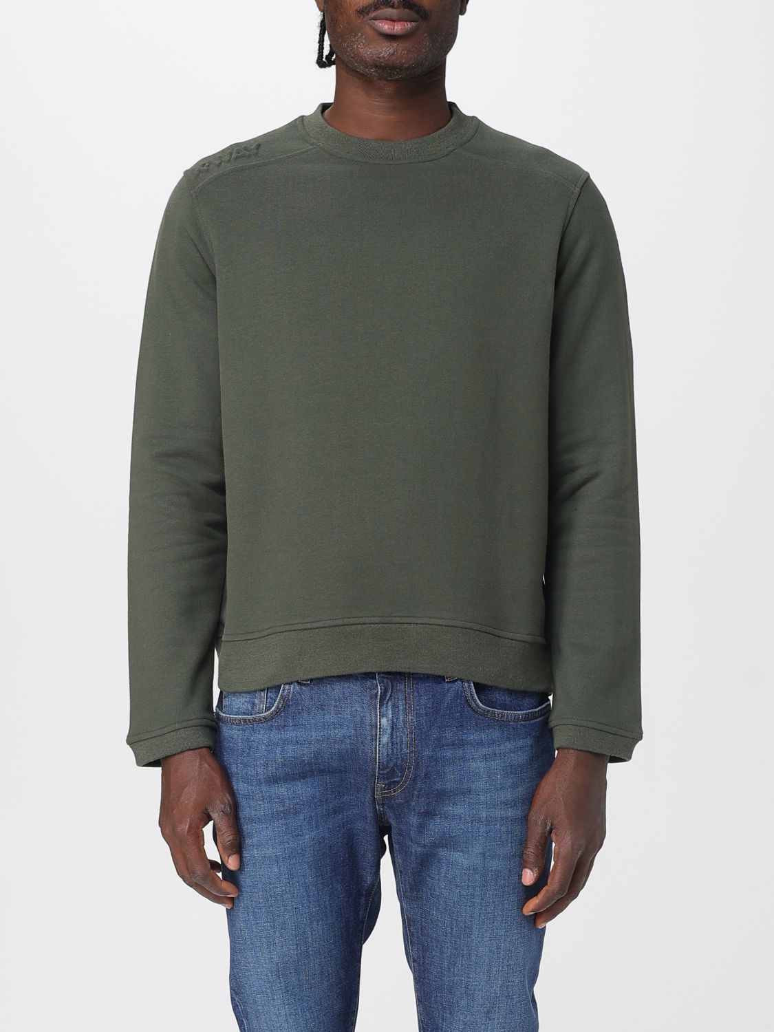 K-way Sweatshirt  Men Color Military In Green