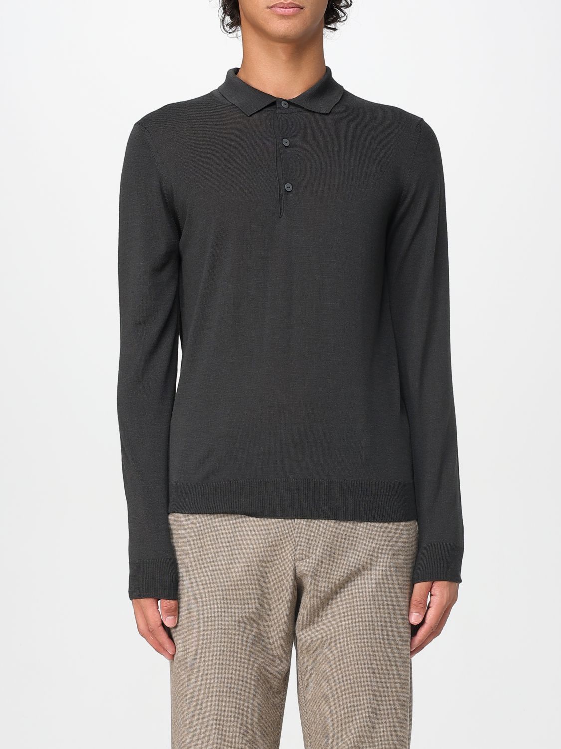 K-way Polo Shirt Men Color Grey In Gray
