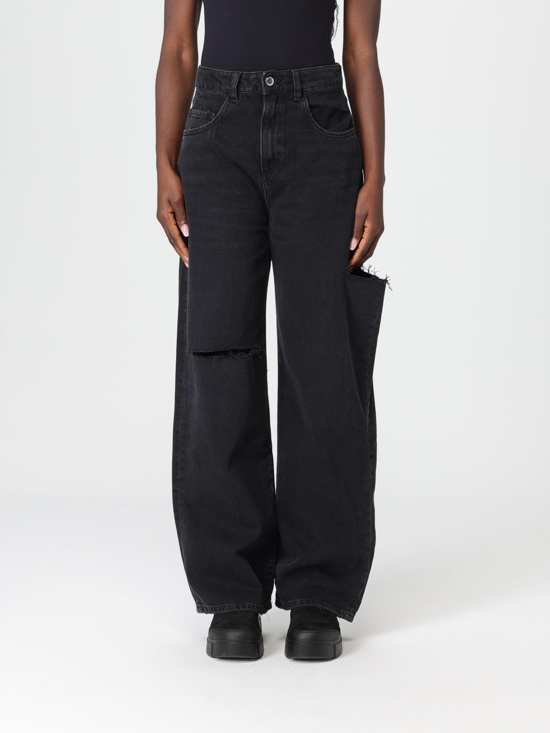 Jeans ICON DENIM LOS ANGELES Woman color Charcoal