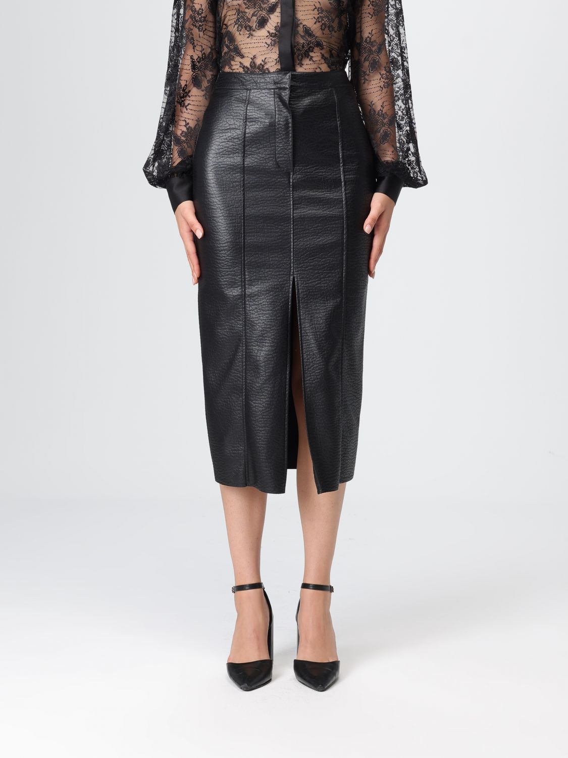 Hanita Skirt Woman Color Black In Black
