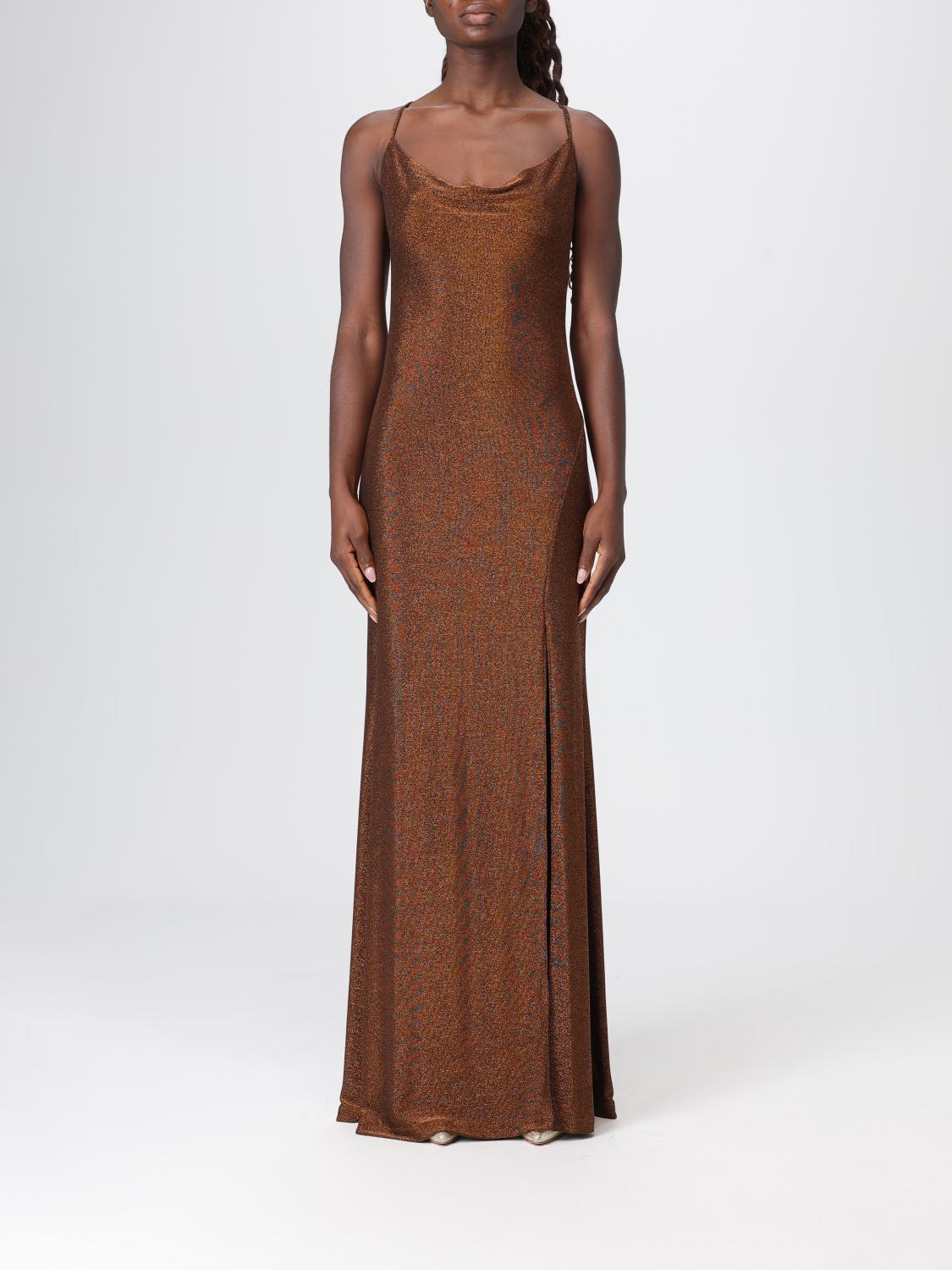 Hanita Dress  Woman Color Bronze In Brown