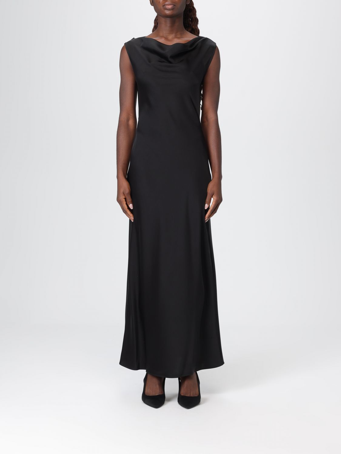 Hanita Dress Woman Color Black In Black