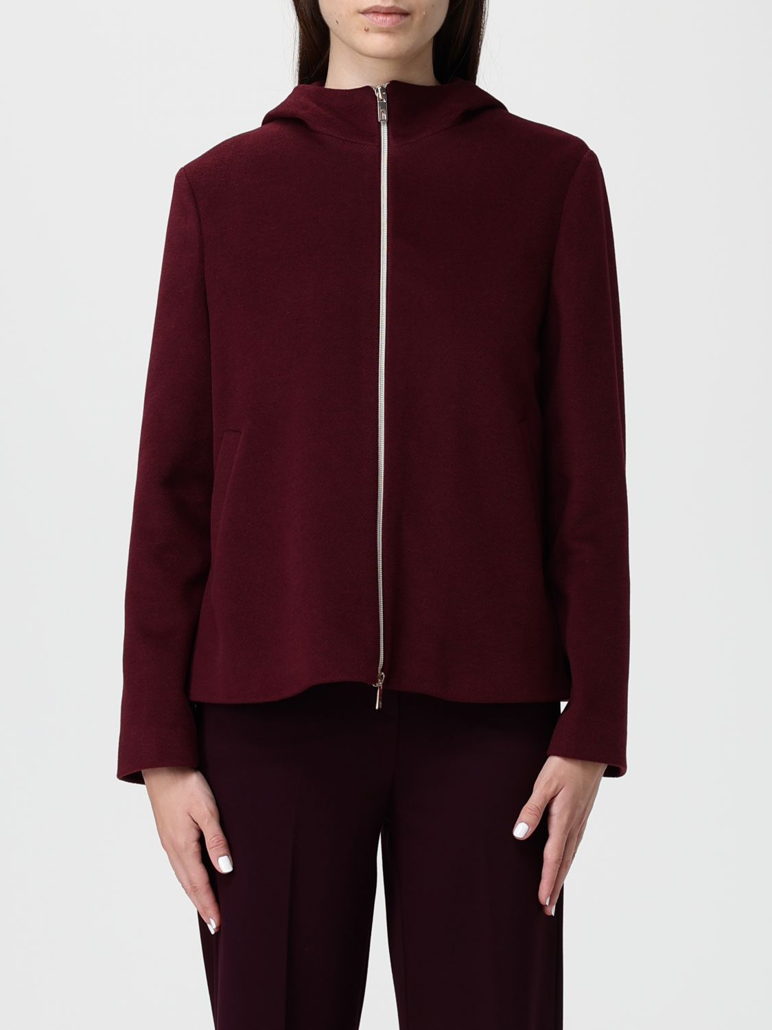 Hanita Jacket Woman Color Burgundy In Burgundy