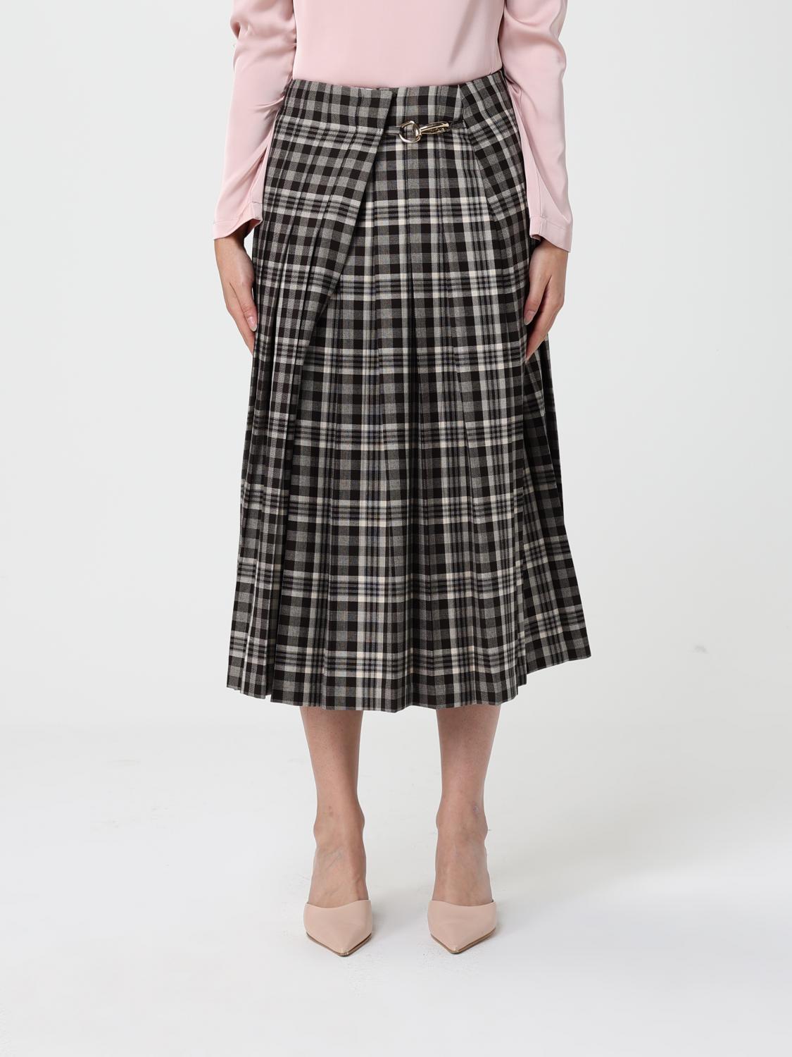 Hanita Skirt Woman Color Dark In Black