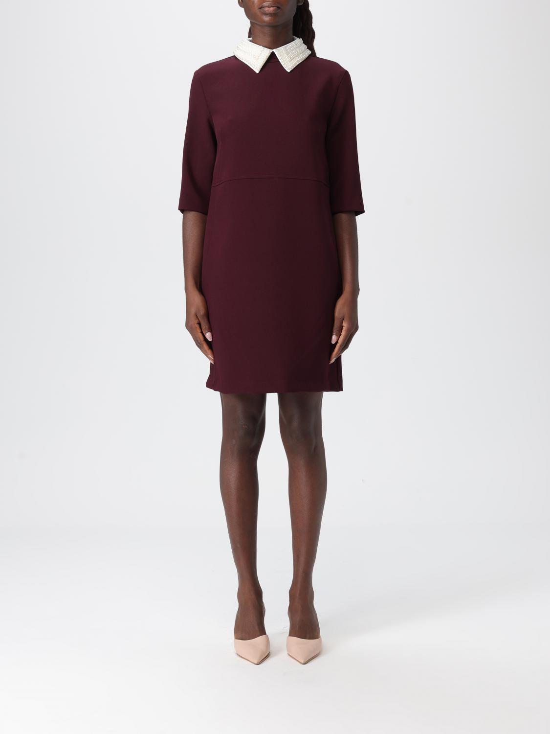 Hanita Dress  Woman Color Wine In Burgundy