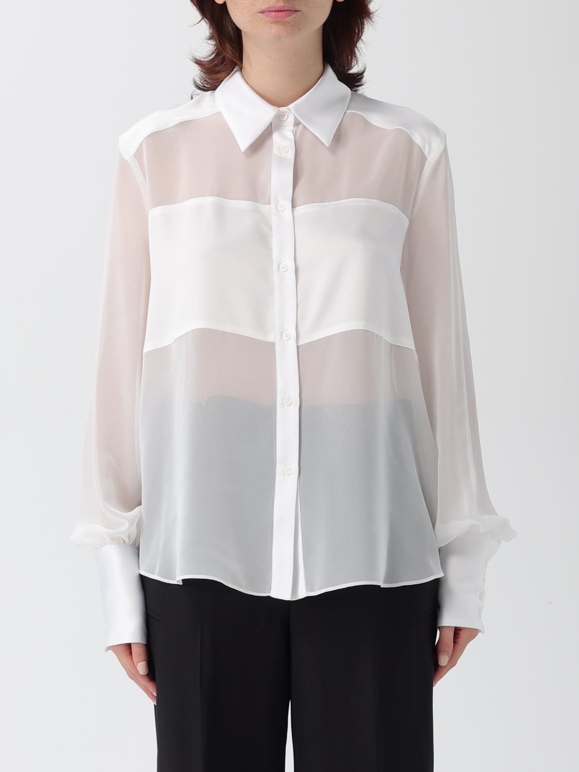 Hanita Shirt  Woman Color Cream In White