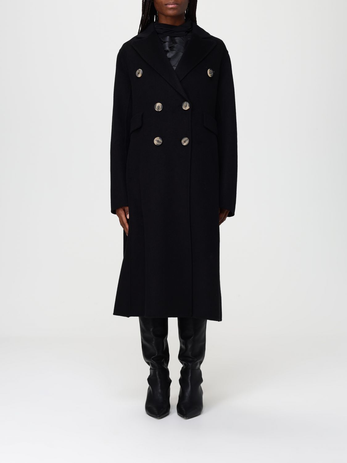 Hanita Coat  Woman Color Black
