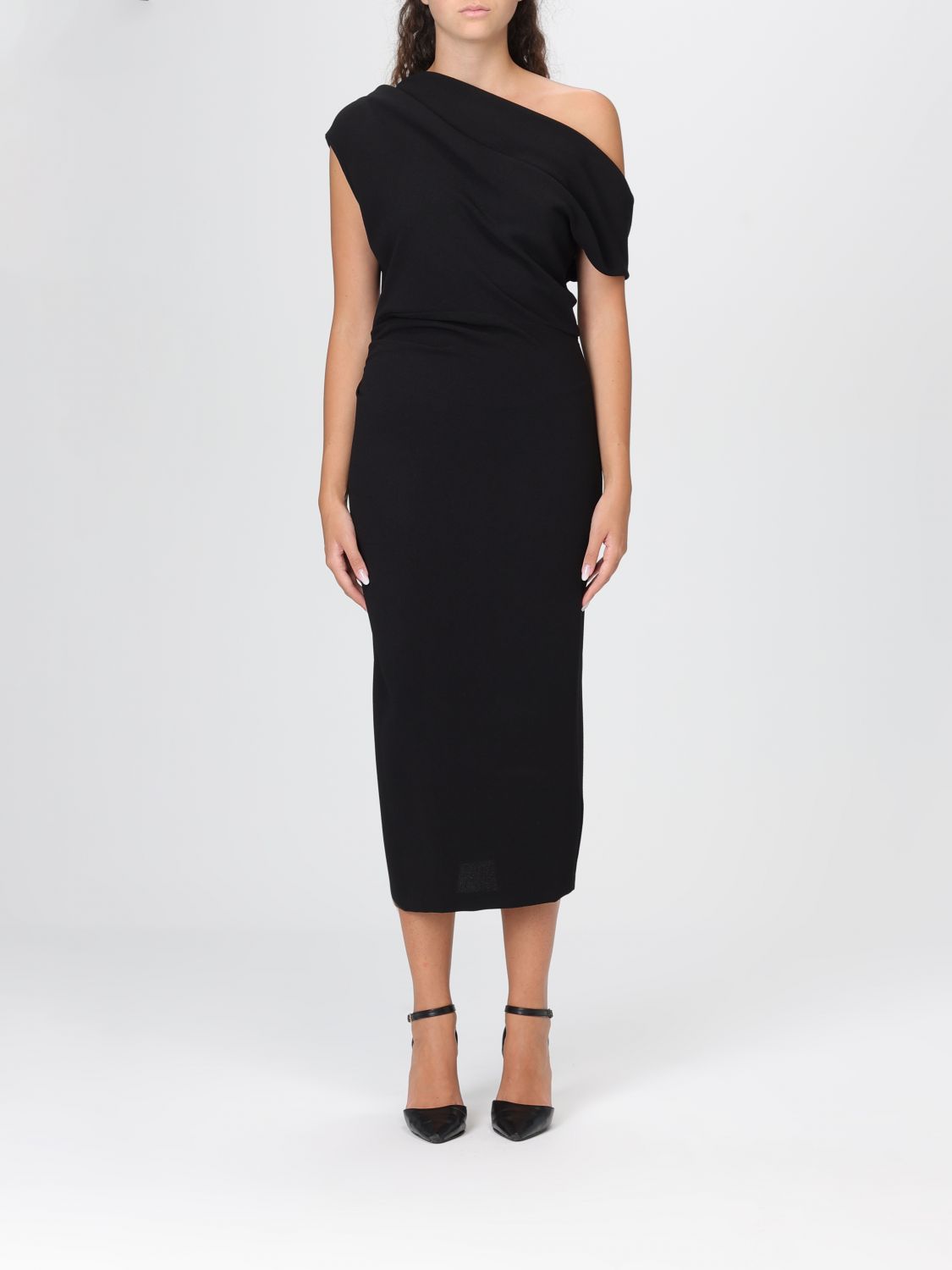 Hanita Dress Woman Color Black In Black