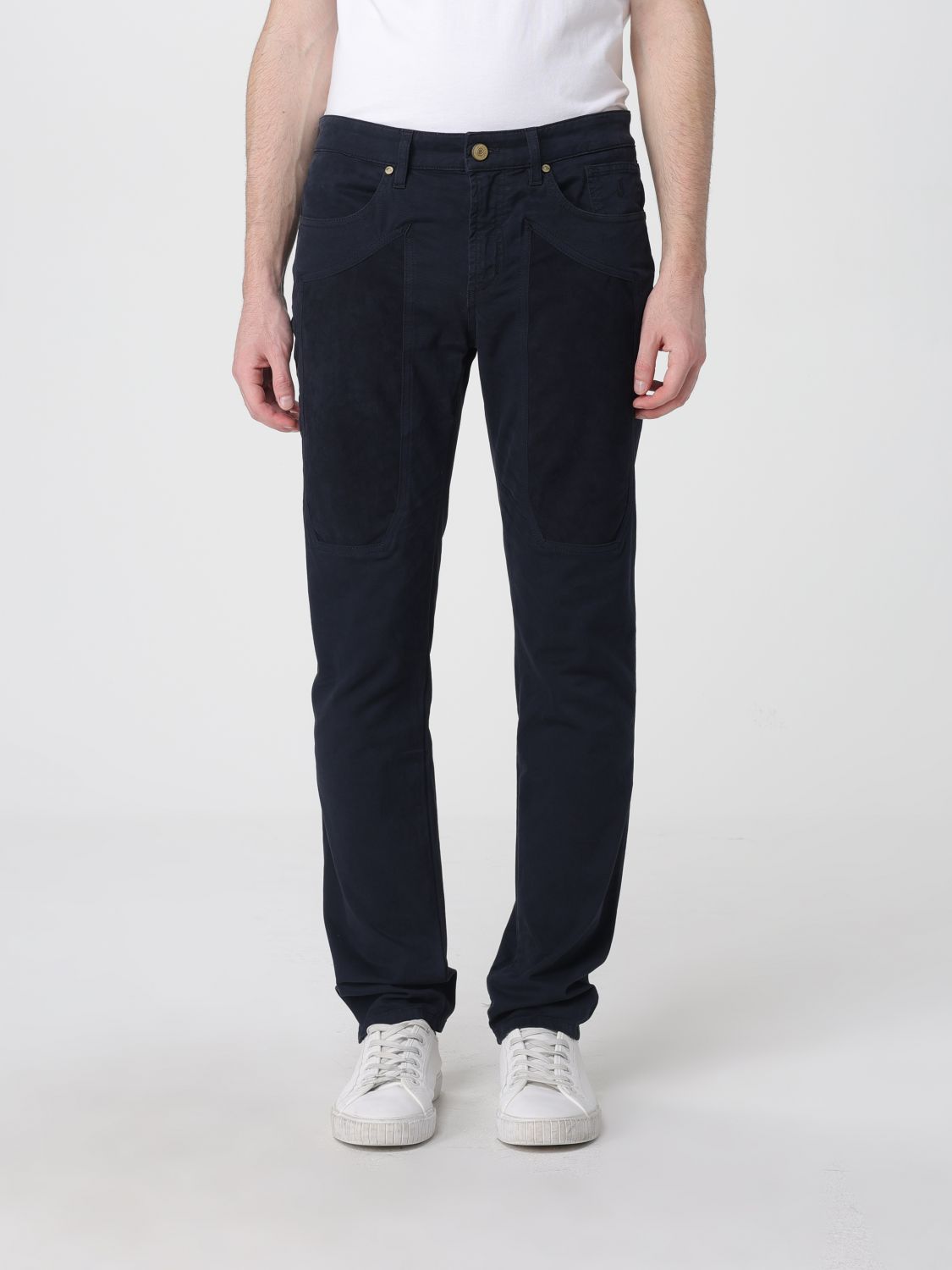 Jeckerson Pants  Men Color Blue In Black