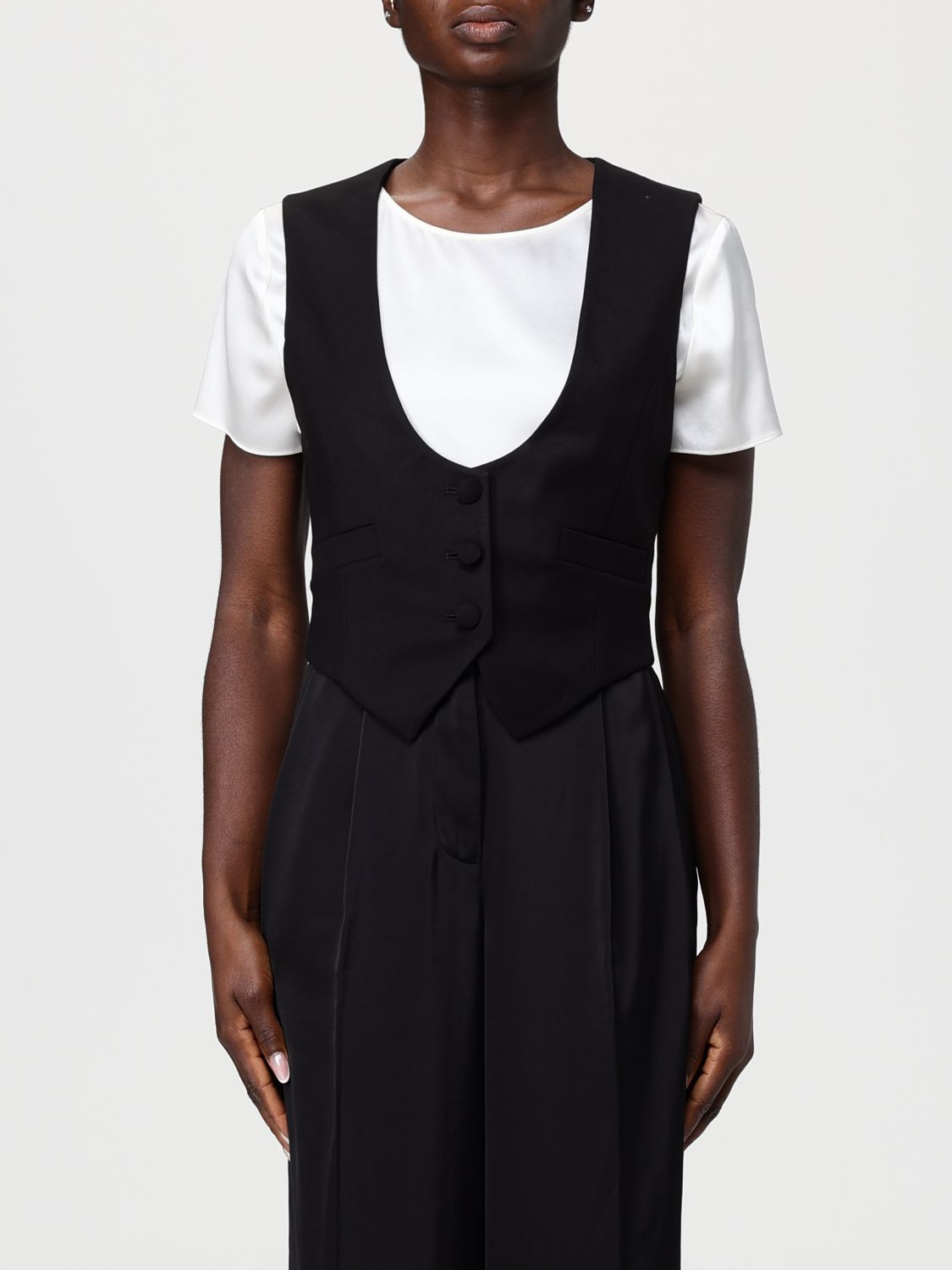 Mar De Margaritas Blazer Woman Color Black In Multi