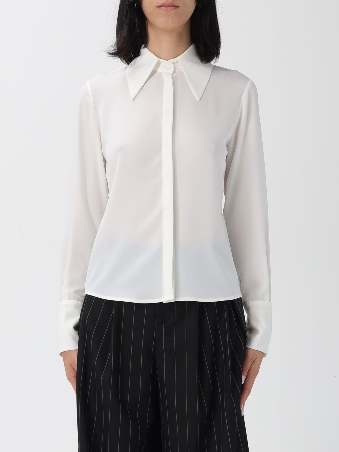 Mar De Margaritas Shirt  Woman Color White In Neutral