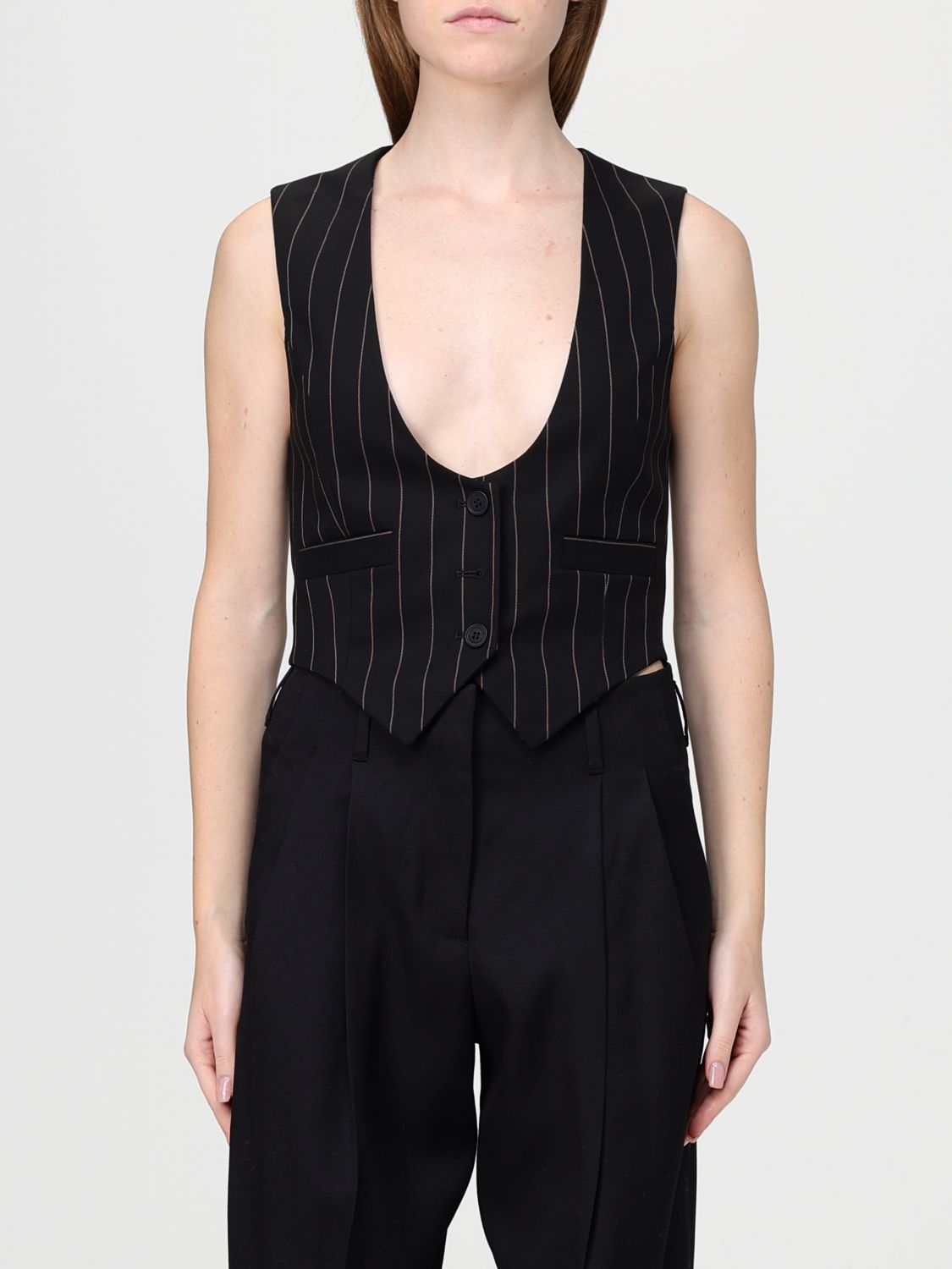 Mar De Margaritas Blazer  Woman Color Black