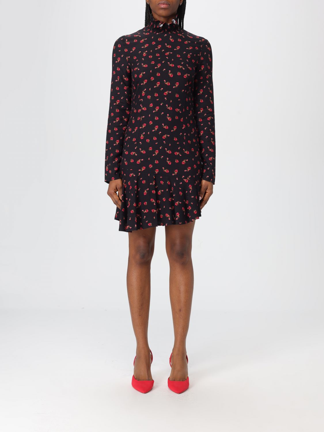 Mar De Margaritas Dress  Woman Color Black In Multi