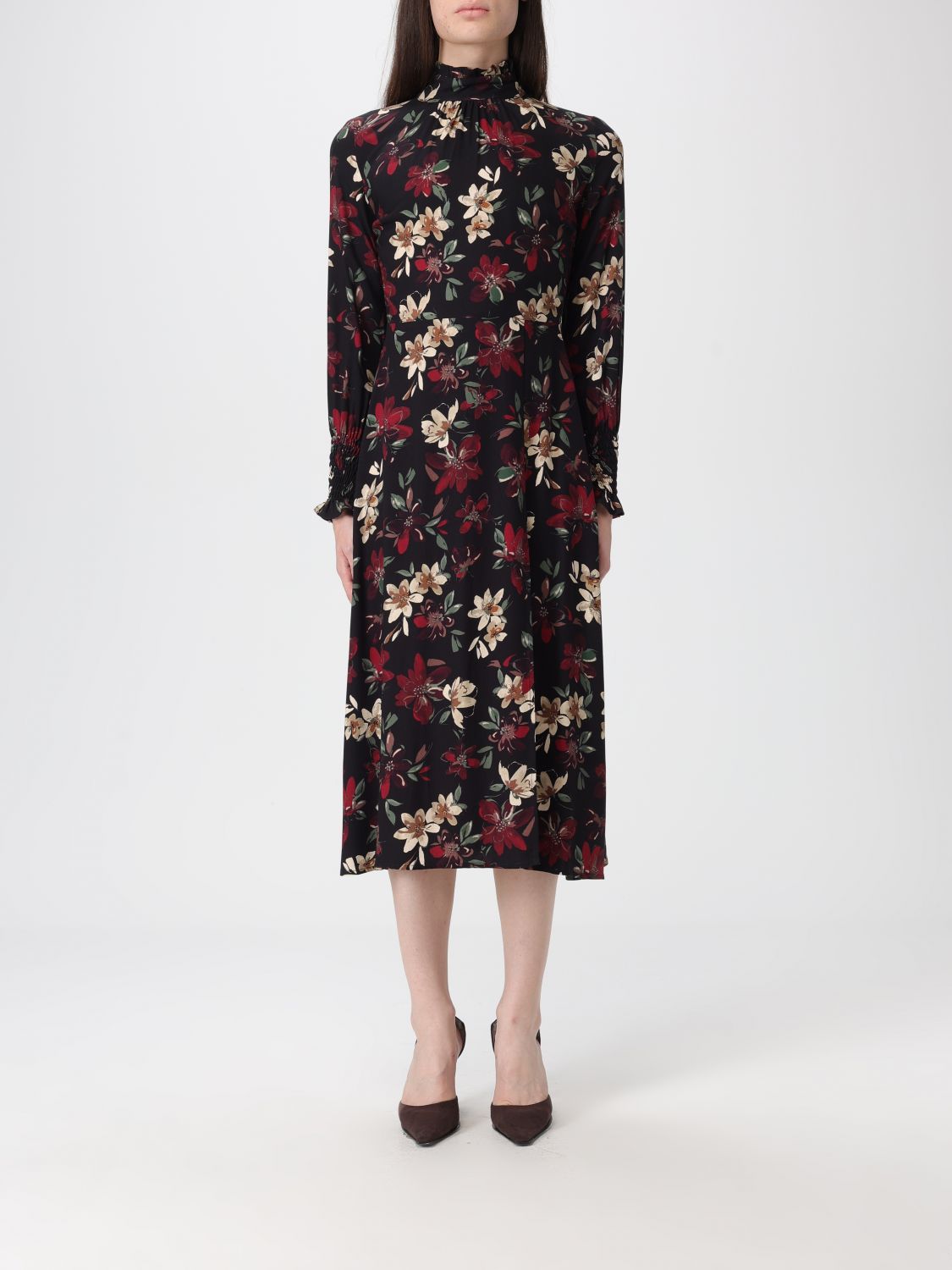 Mar De Margaritas Dress  Woman Color Black In Black