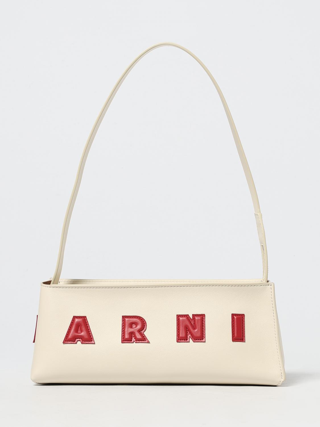 Marni Damen Elfenbein Shoulder Bag Woman Color