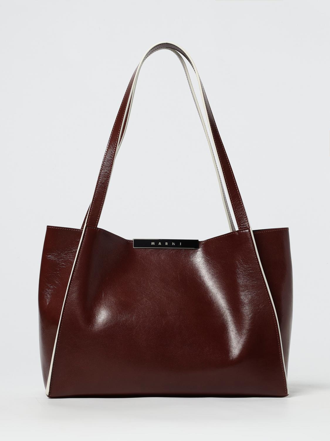 Shoulder Bag MARNI Woman color Burgundy