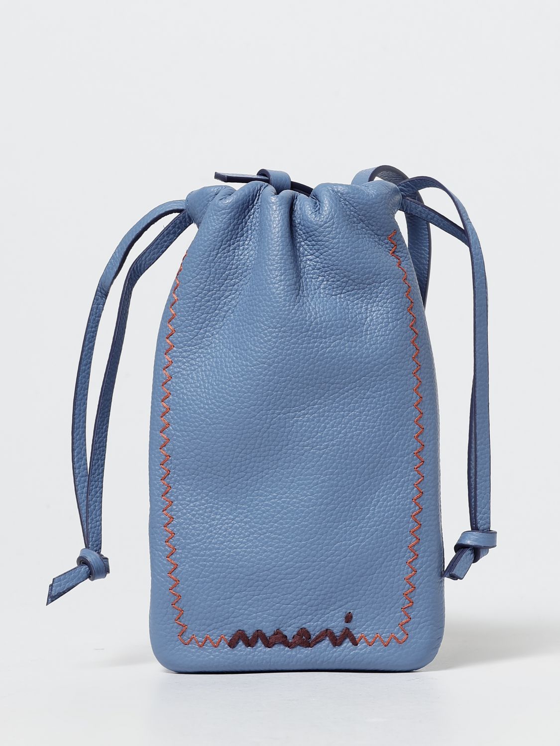 Marni Shoulder Bag  Woman Color Gnawed Blue In Blue