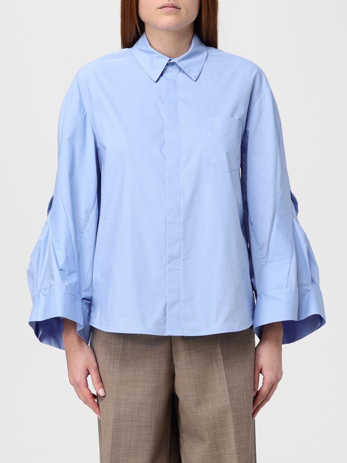 Meimeij Shirt  Woman Color Gnawed Blue In Multi