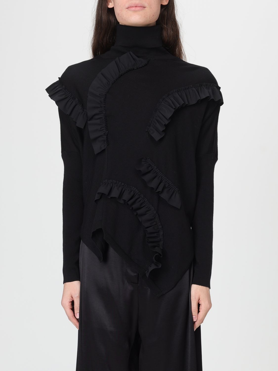 Meimeij Sweater Woman Color Black