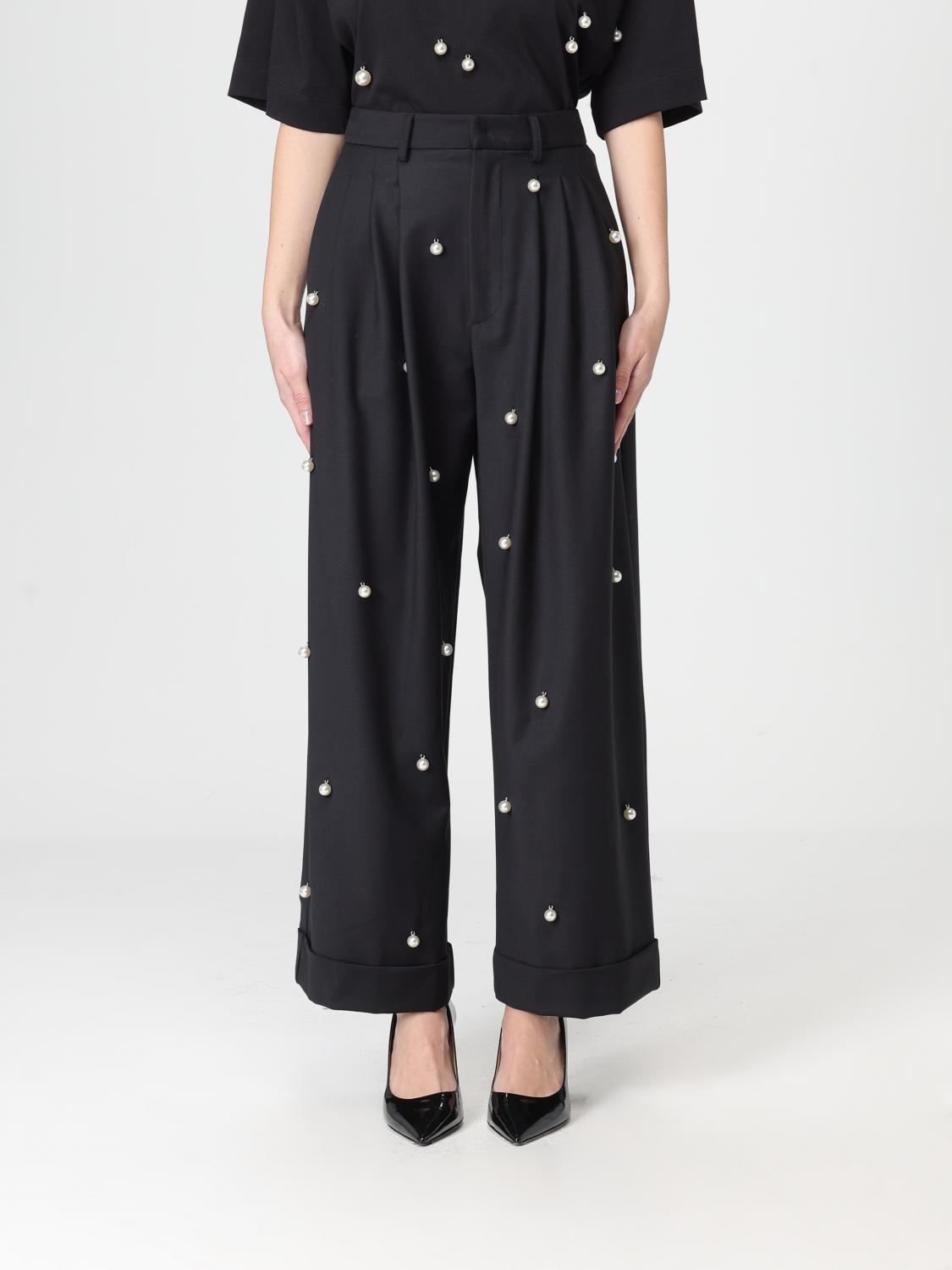 Meimeij Pants  Woman Color Black In Black