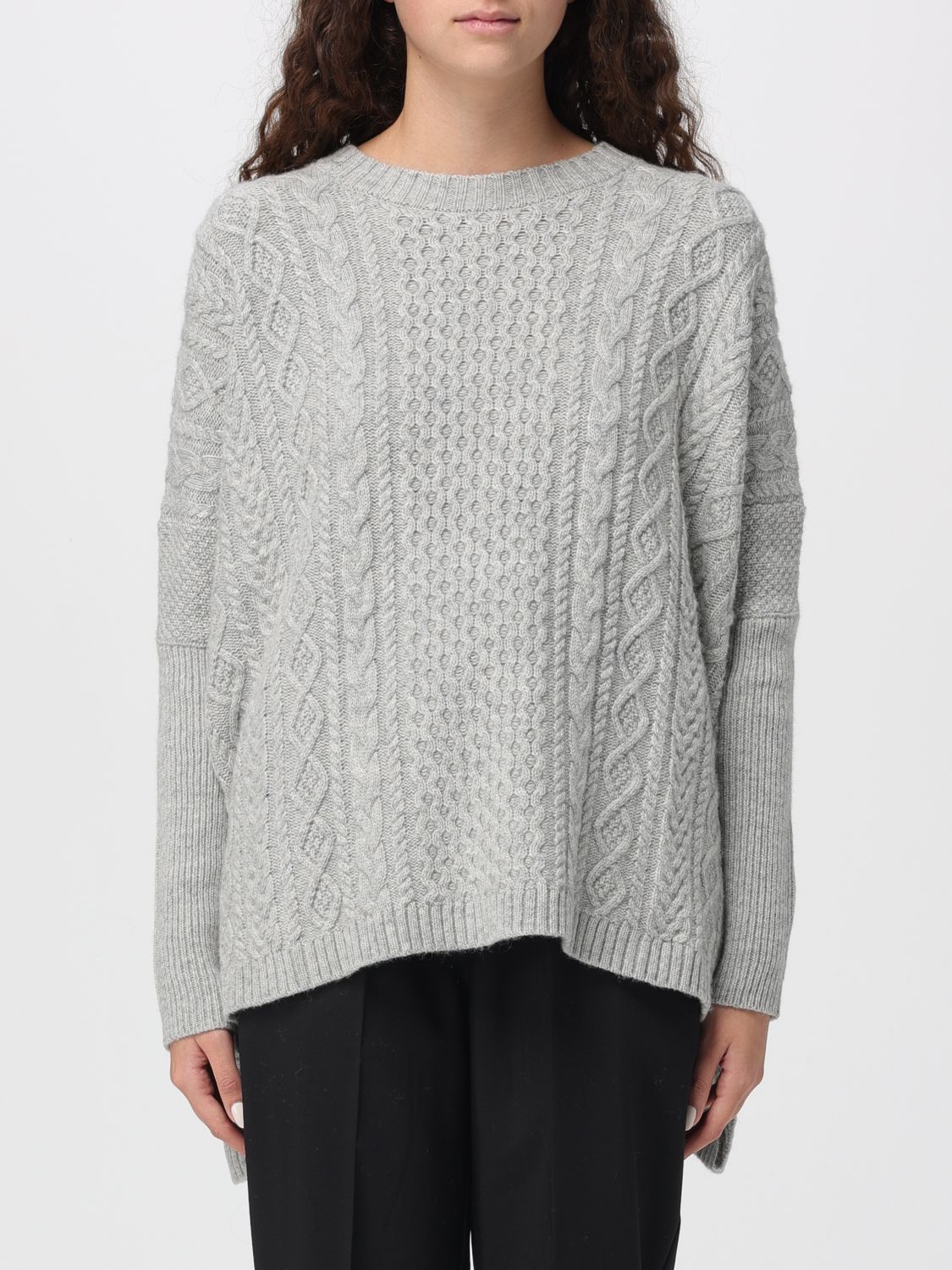Meimeij Sweater  Woman Color Pearl In Gray