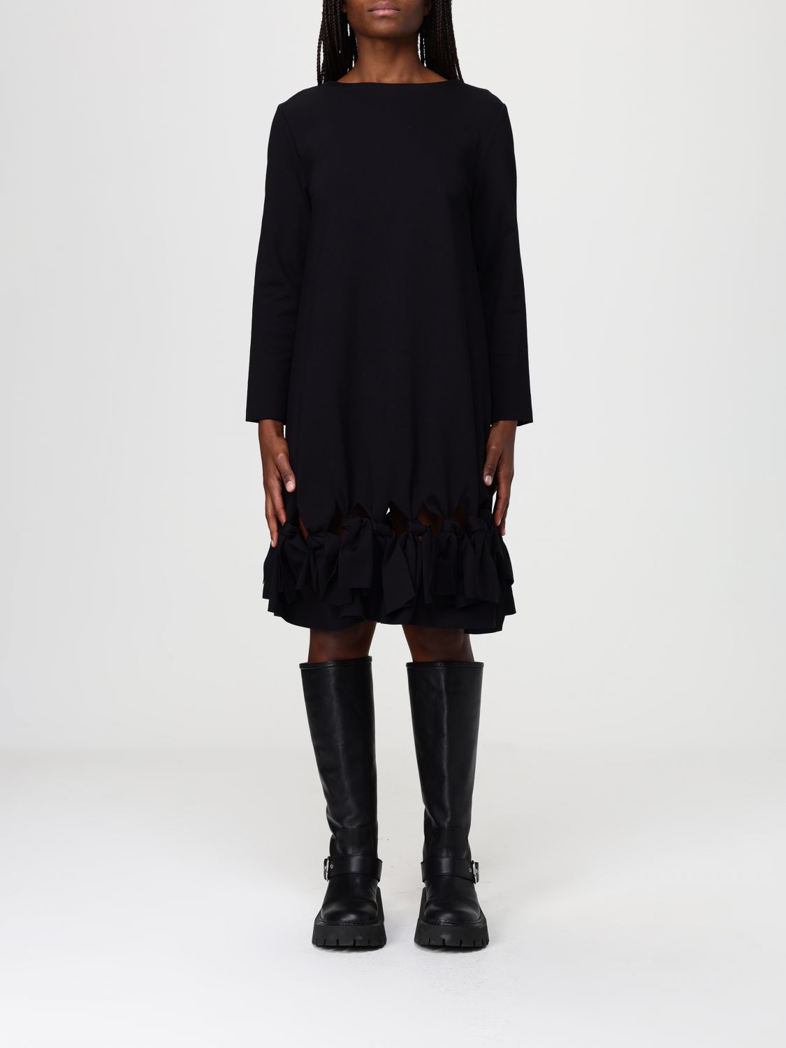 Meimeij Dress Woman Color Black In Multi