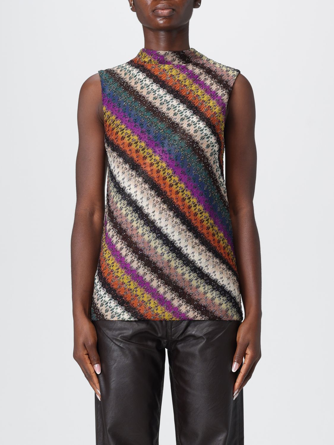 Missoni Top  Woman Color Yellow In Multi