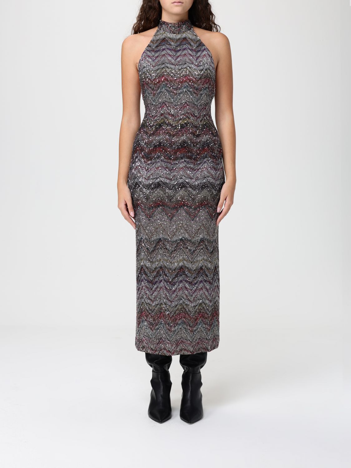 Missoni Dress Woman Color Multicolor In Multi