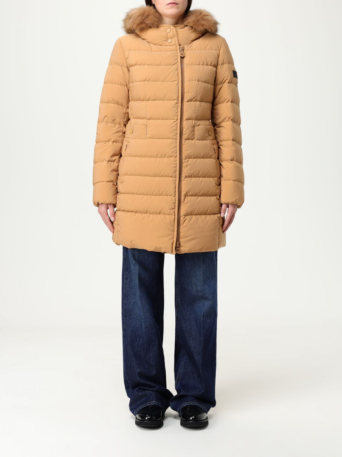 Peuterey Jacket  Woman Color Red In Gold