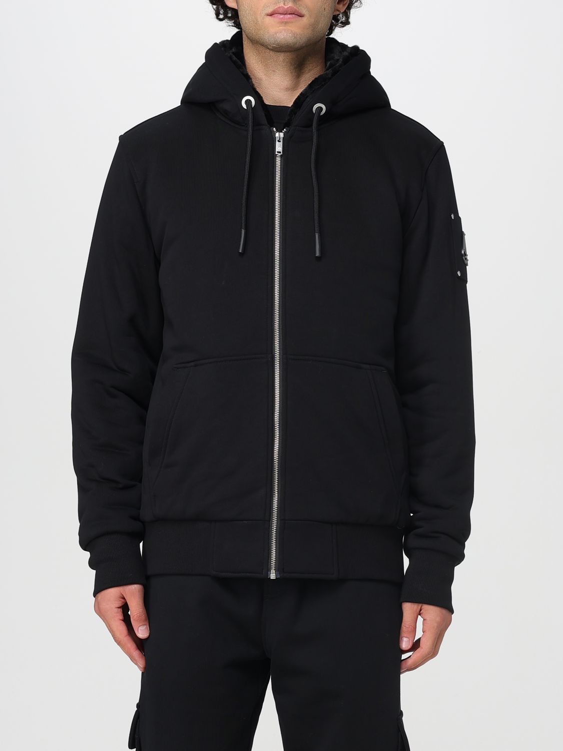 Moose Knuckles Jacket  Men Color Black In Black